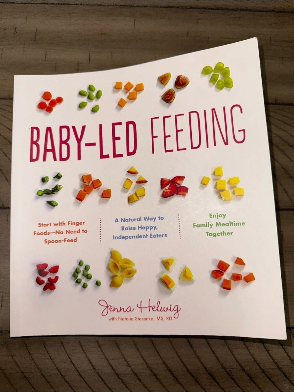 Baby-Led Feeding Cookbook by Jenna Helwig Paperback Book